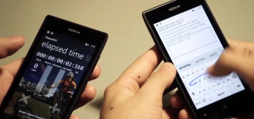 Teclado deslizante en Windows Phone 8.1, batiendo el record guinness