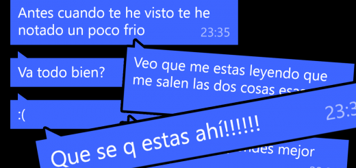 Una conversación muy molesta