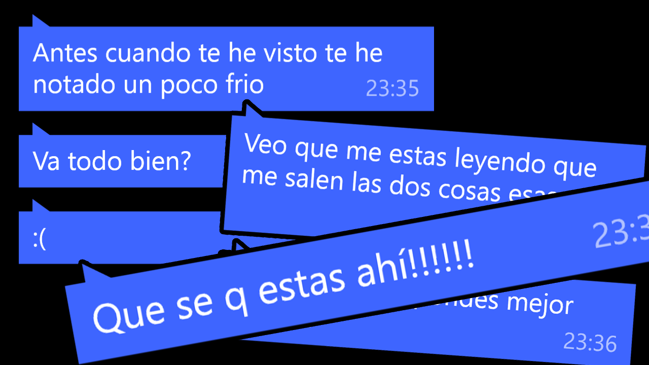 Una conversación muy molesta