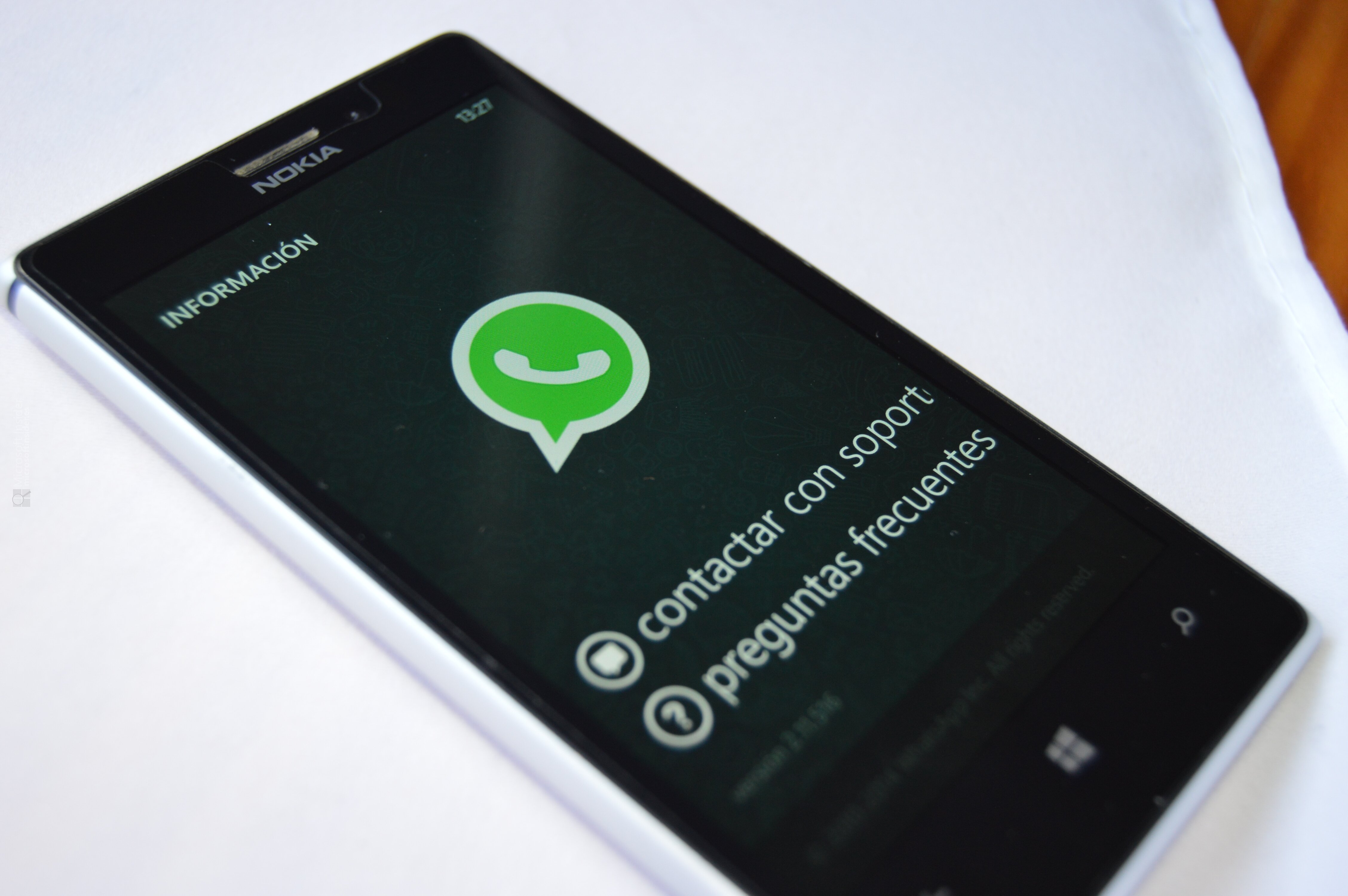 Nueva actualización de Whatsapp