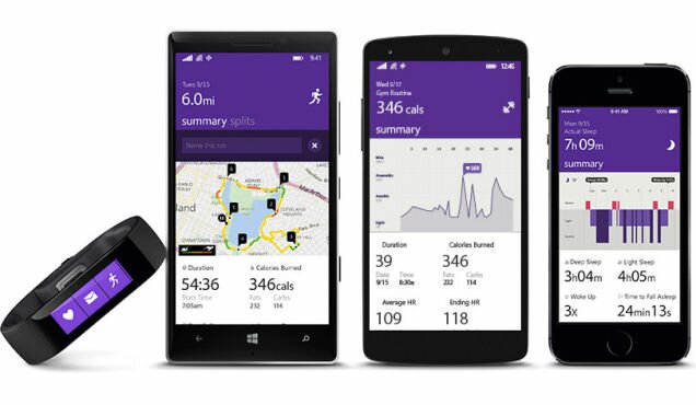 Aplicación de Microsoft Health