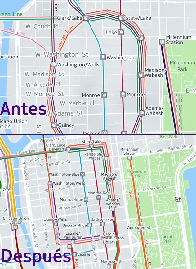 Here Maps mejora de transit