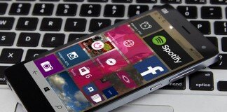 Windows 10 corriendo sobre un xiaomi Mi4