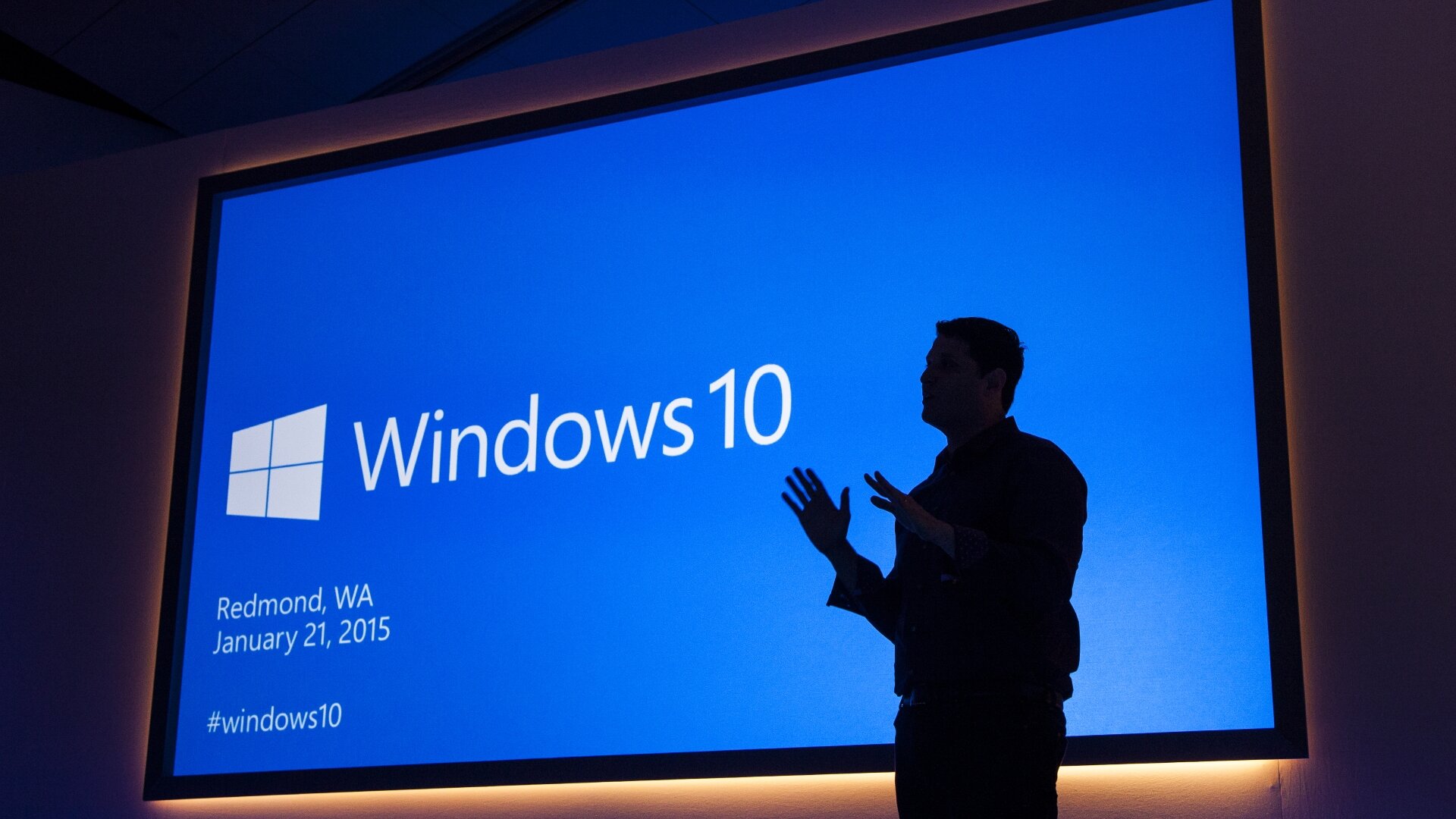 Presentación de Windows 10 ante los medios