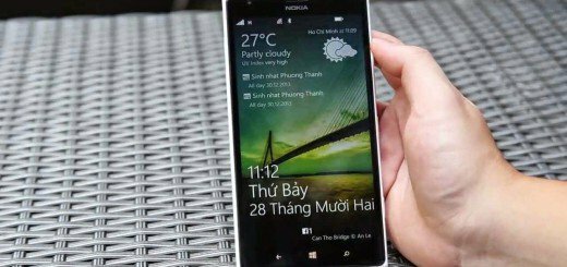 Pantalla de bloqueo de Windows Phone