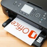 Imprimiendo el logo de Office