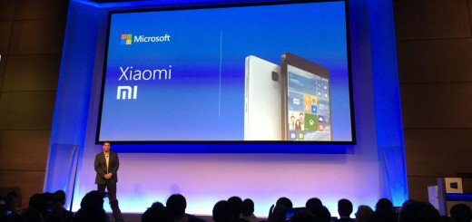 Xiaomi Mi4 en la conferencia de Microsoft