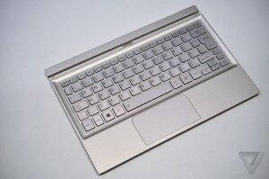 Teclado de la tablet de Toshiba
