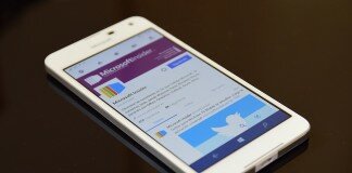 Twitter en Lumia 650