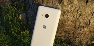 Parte trasera del 550