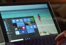 Windows 10 en una Surface Pro 3