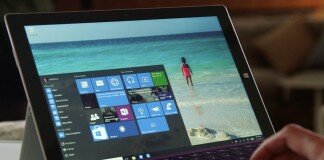 Windows 10 en una Surface Pro 3