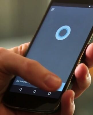 Hombre usado Cortana