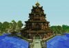 Pagoda china en Minecraft
