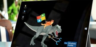 surface pro 3 con wallpaper del programa insider