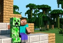 Steve y creeper sentados