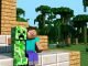 Steve y creeper sentados