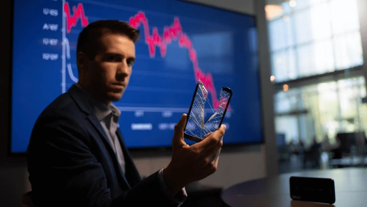 las ventas de samsung caen a su peor nivel en diez años