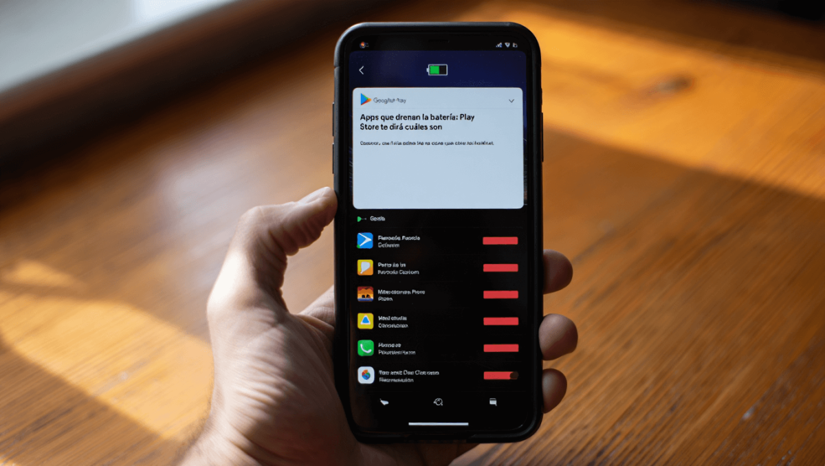 Google Play identificara apps que drenan tu bateria
