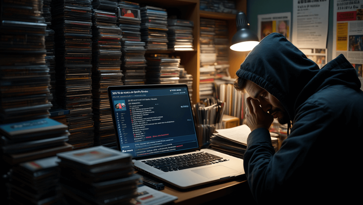 Esta web ofrece 300 TB en canciones de Spotify por preservación