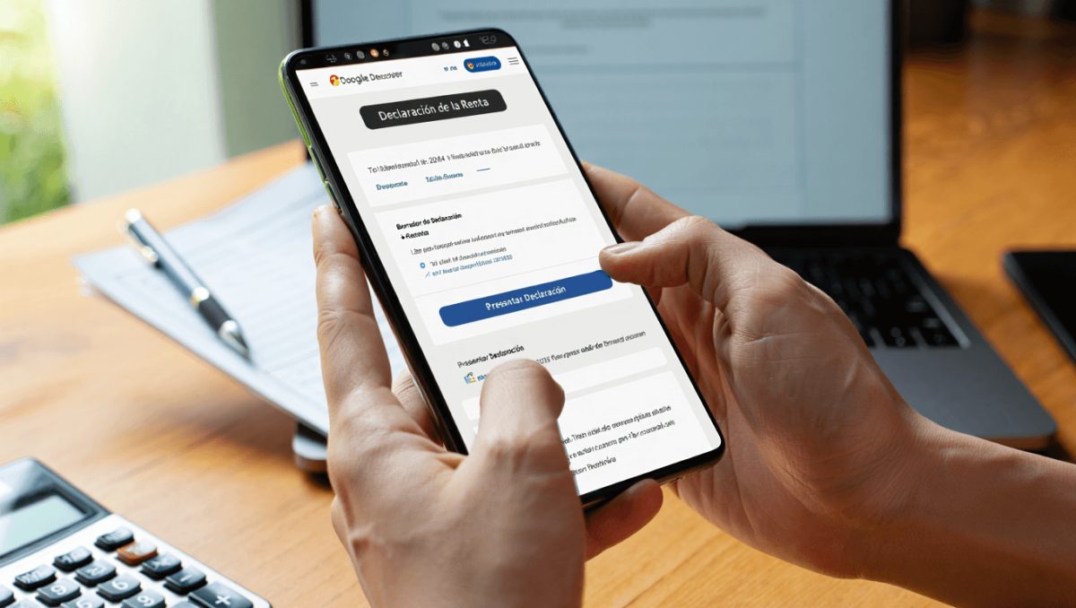 Cómo presentar la Declaración de la Renta 2024 por Internet desde tu móvil Android