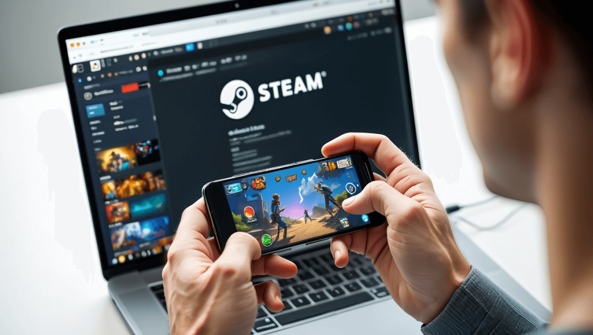 Steam agrega juegos android oficialmente