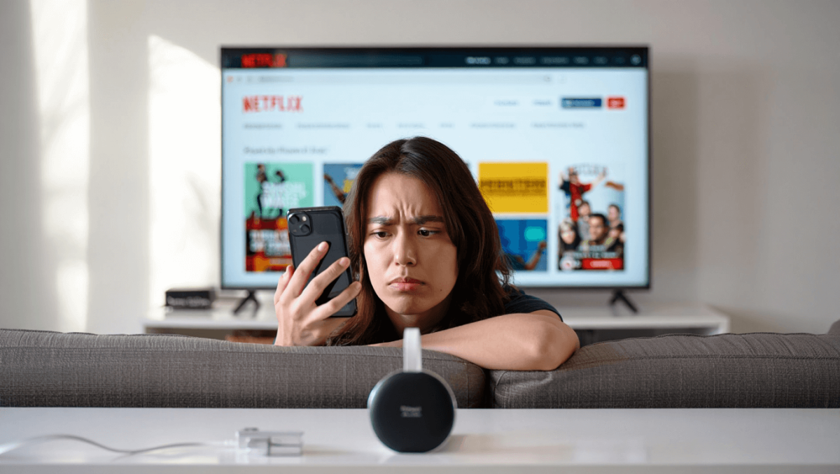 Netflix ya no permite transmitir desde movil a chromecast