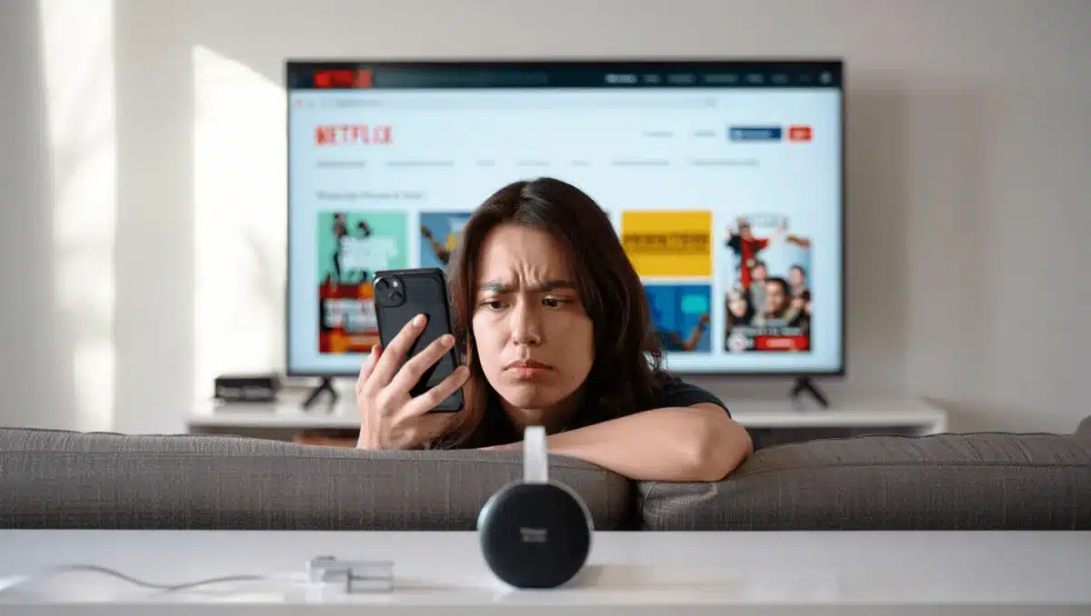 Netflix ya no permite transmitir desde movil a chromecast
