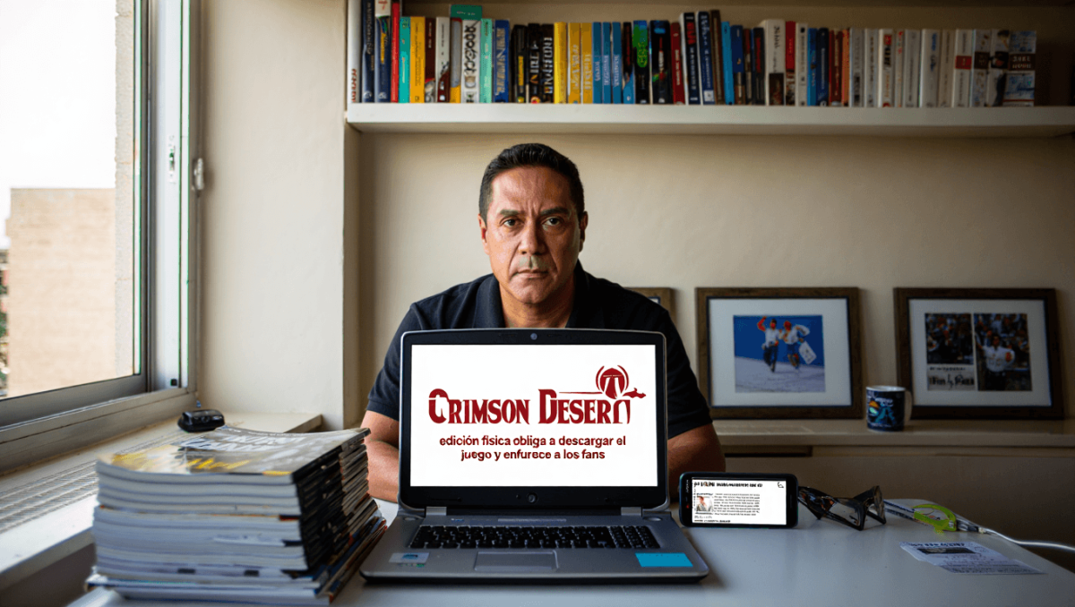 La edición física de Crimson Desert enfada a los fans: el juego requiere descarga obligatoria