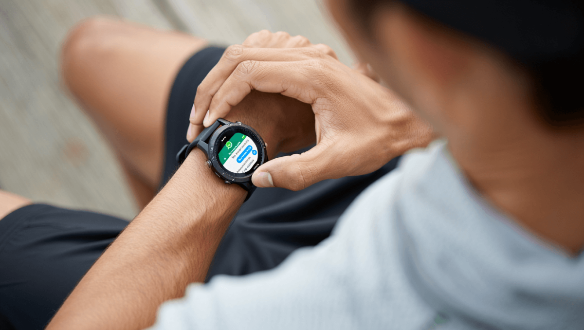 App oficial whatsapp smartwatches garmin