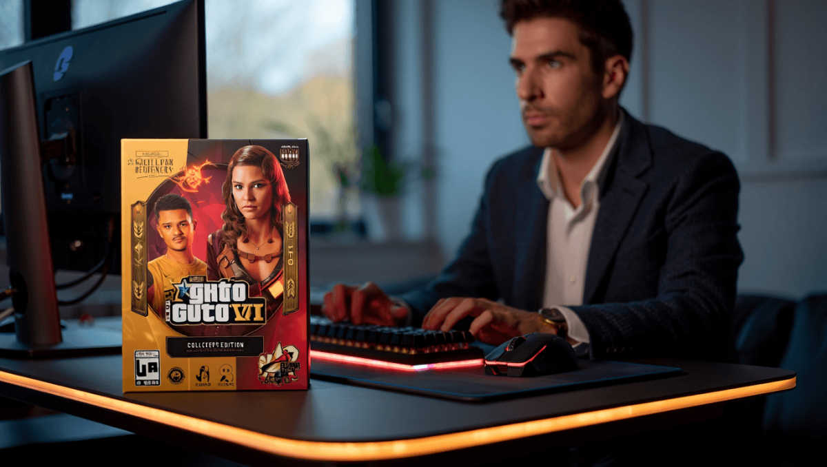 Así imaginan la edición coleccionista de GTA VI que muchos querrán ver en tiendas desde el primer día