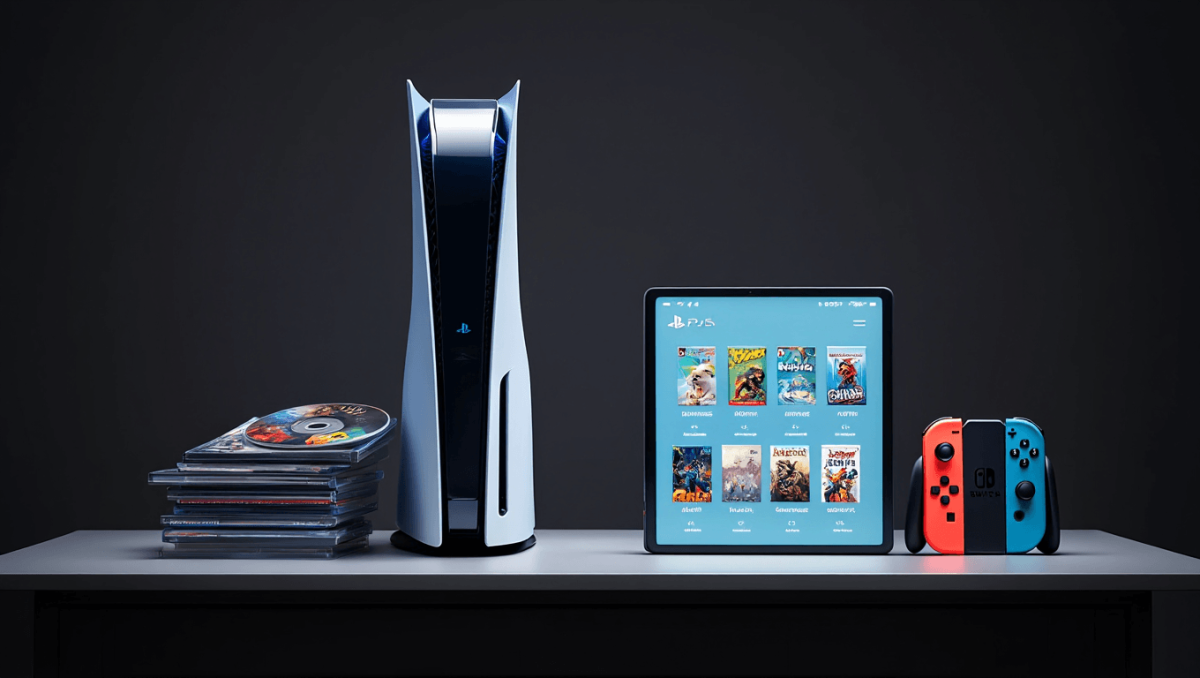 La comparación que deja tocado el discurso contra el formato físico: lo que paga Nintendo y lo que paga PlayStation por cada copia