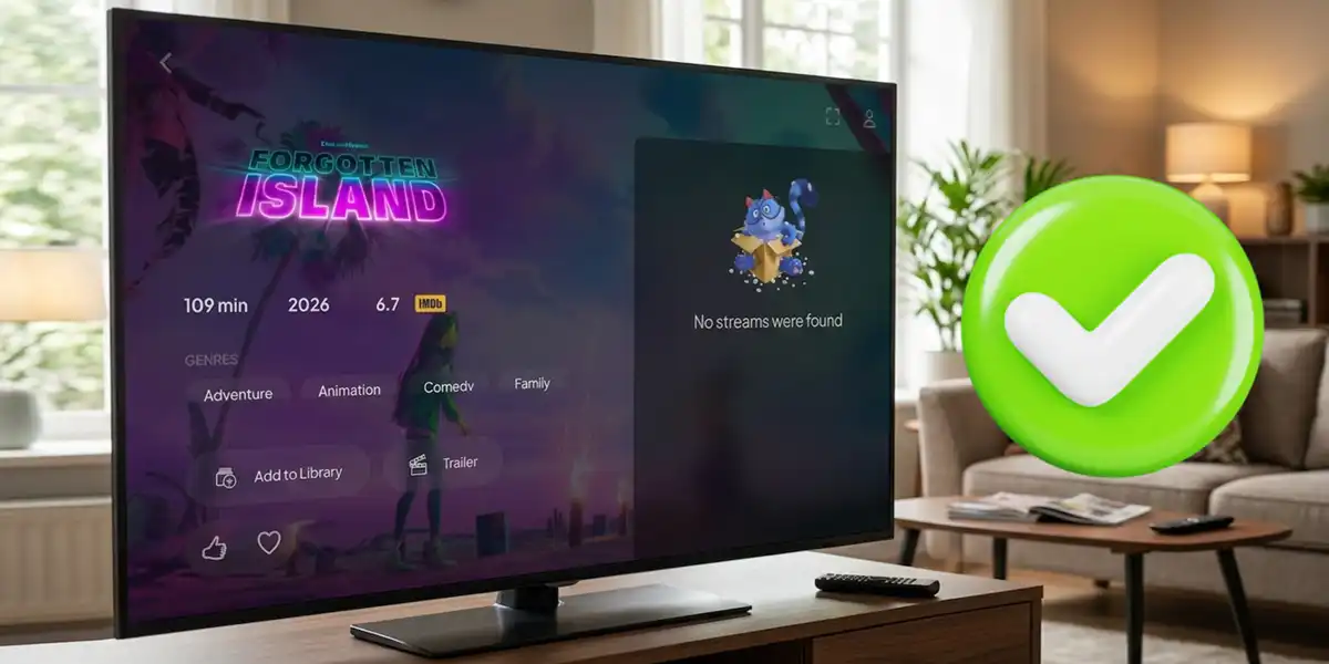 «No streams were found» en Stremio: por qué ocurre y todas las soluciones posibles