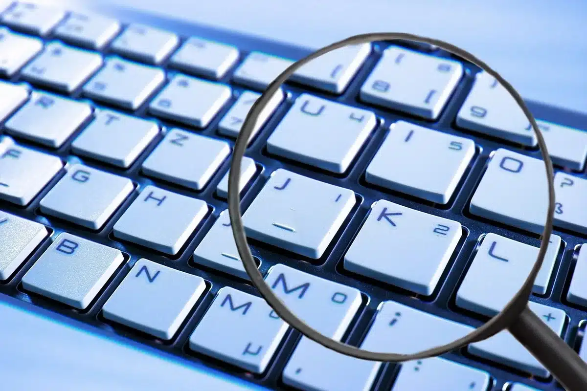 Ventana de Configuración de Windows en la sección Privacidad y búsqueda