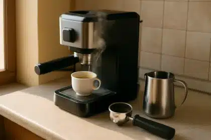 El Corte Inglés liquida una cafetera espresso con sistema cappuccino