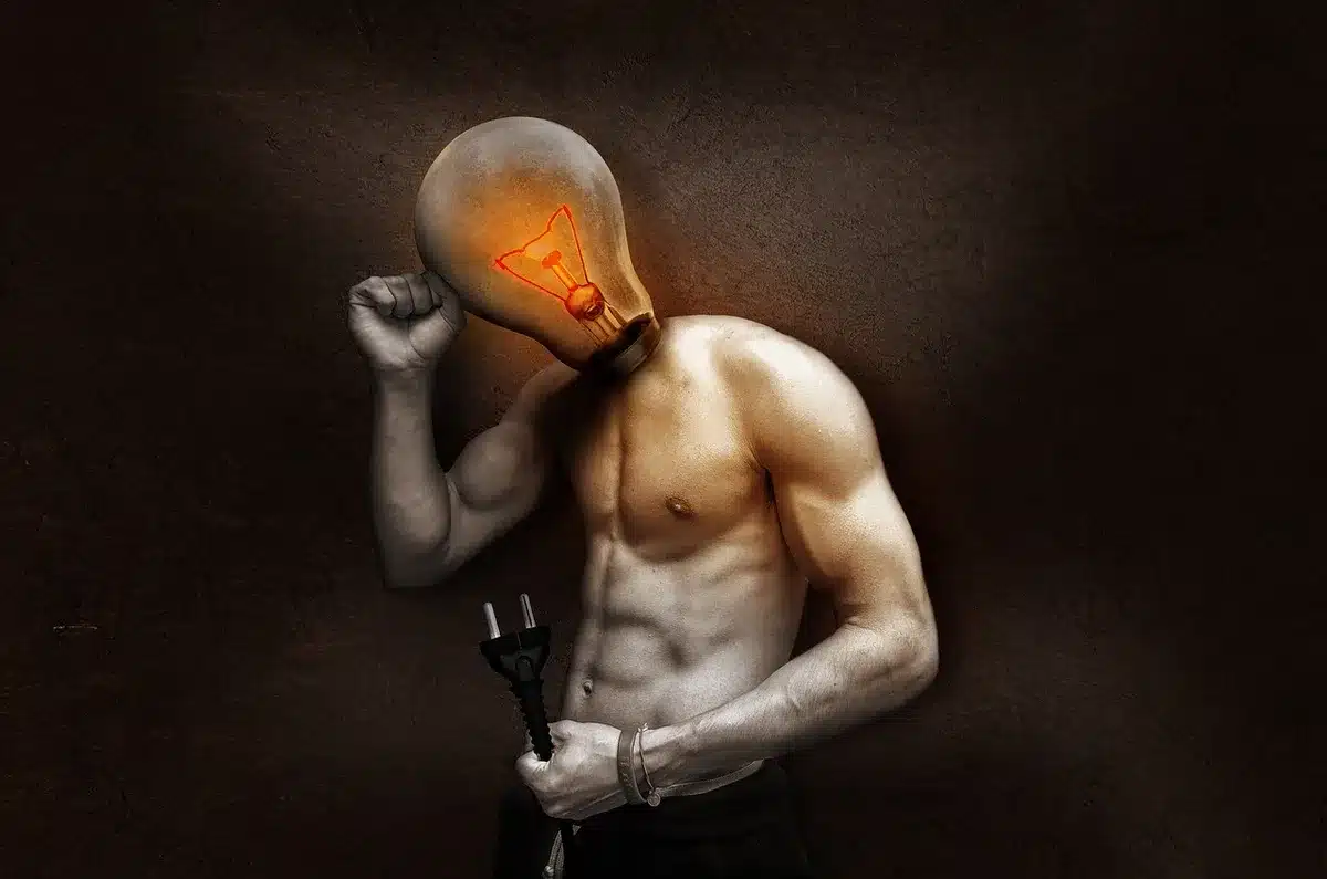 Empty living room with an unbranded white oil-style radiator against the wall, soft warm light, remote control on a nearby table, subtle steam effect
